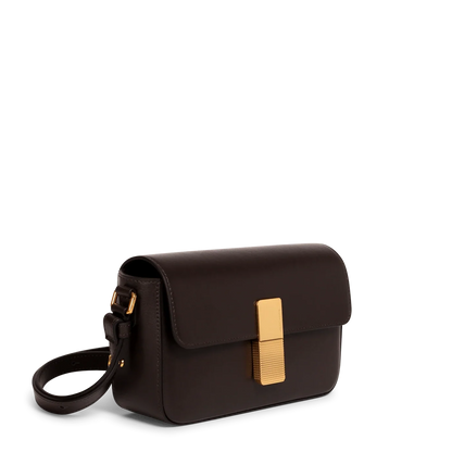 Monceau Baguette - Cuir Box Chocolat