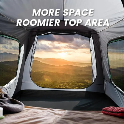 All-Terrain SUV Camping Tent  Weatherproof Rectangle Car-Side Shelter for 59 People, Fits Vans, Jeeps & Pickups (8′ L × 10.6′ W × 7.2′ H)