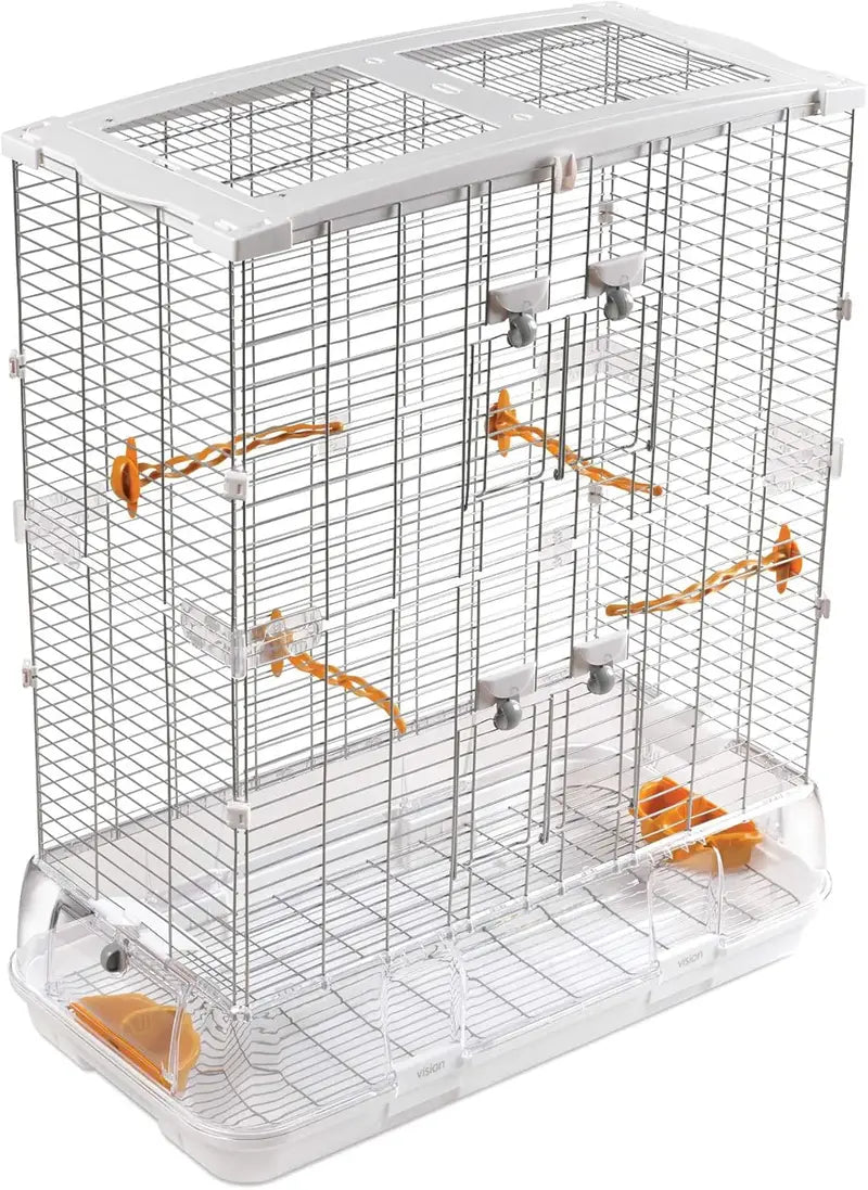 Olive-Tone Medium-Sized Birdcage  Model M02