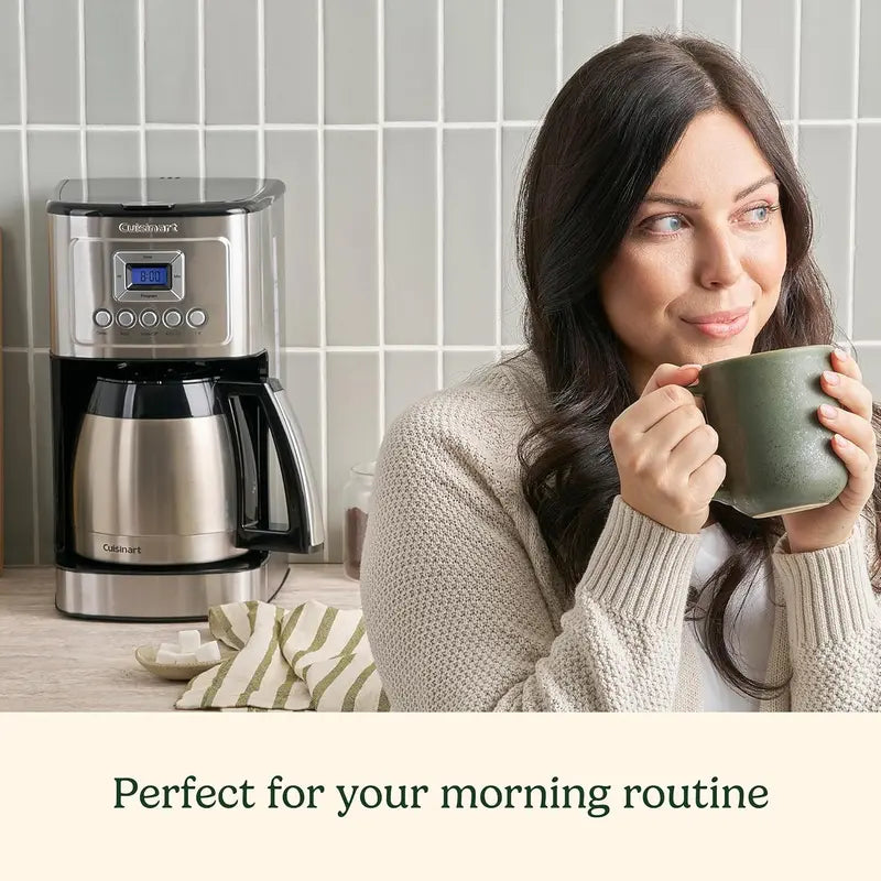 Cuisinart DCC-3400NAS 12-Cup Programmable Coffee Maker  PerfecTemp Thermal Carafe