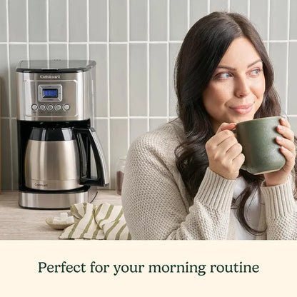 Cuisinart DCC-3400NAS 12-Cup Programmable Coffee Maker  PerfecTemp Thermal Carafe