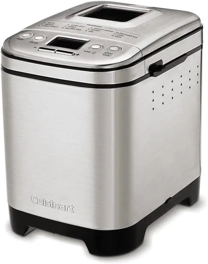 Cuisinart Compact Automatic Bread Maker  2-Pound Loaf Capacity, Programmable Timer & Multiple Baking Options