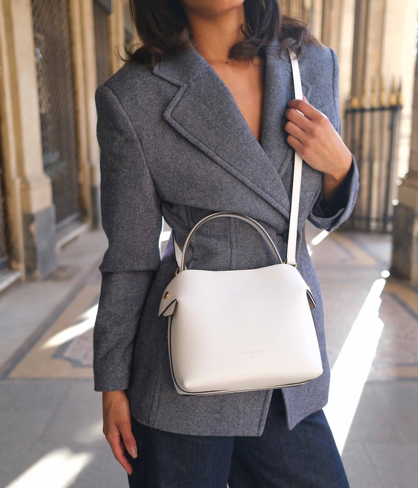 Medium Swann | Blanc Cassé