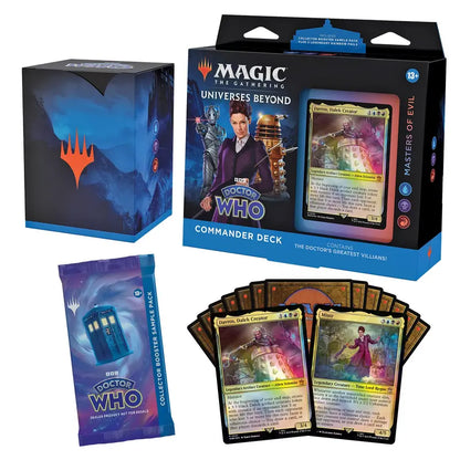 Magic: The Gathering Doctor Commander Deck Bundle  Preconstructed MTG Strategy Set