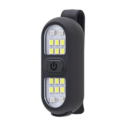 Clip-On Rechargeable Safety Lights for Runners, Hikers, and Cyclists