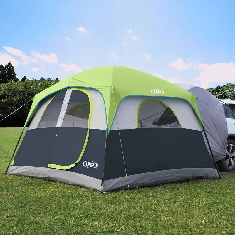 6-Person Tailgate SUV Tent with Rainfly — Quick-Setup 10’x9′ Car Camping Shelter