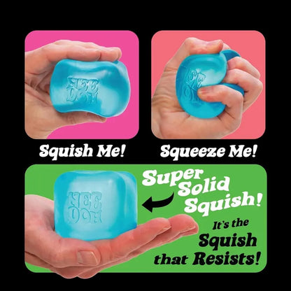 NeeDoh Nice Cube  2.25-Inch Compact Squishy Sensory Cube
