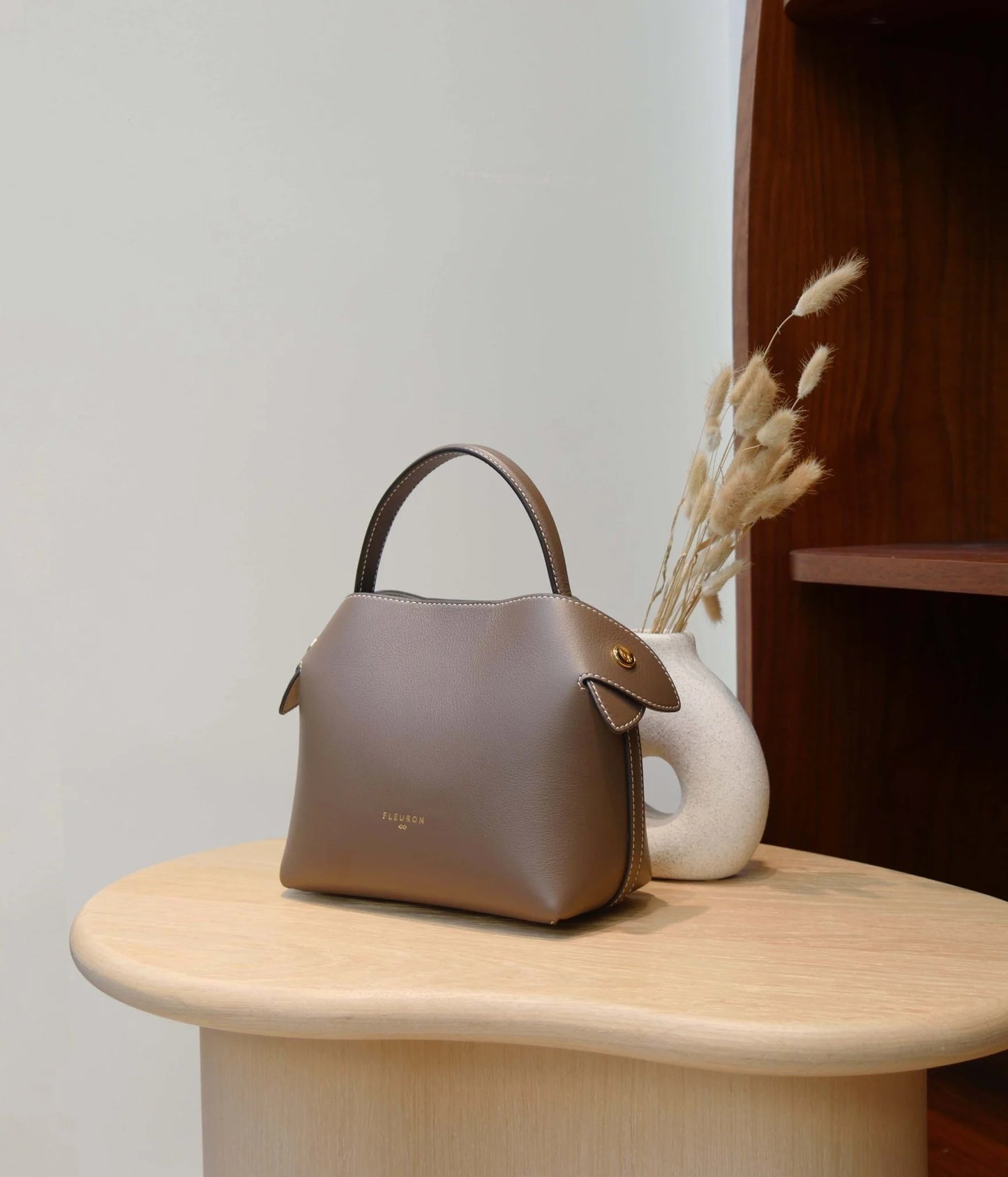 Mini Swann | Taupe Foncé