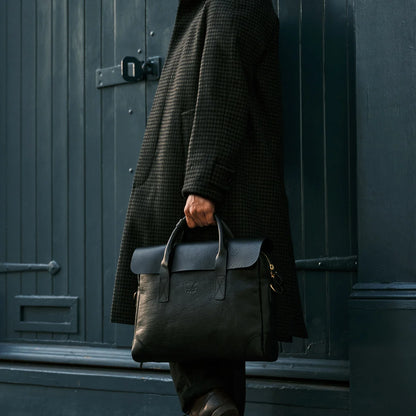Leather Brief - Black