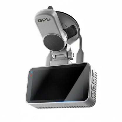 4K Dual-Camera Dash Cam with 170° Wide-Angle Lenses, GPS Tracking & Dual-Band WiFi