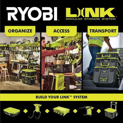 RYOBI LINK Rolling Tool Box STM201