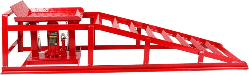 CuisinSmart 5-Ton Hydraulic Car Ramps (Pair)  11,000 lbs Capacity for Safe Vehicle Lifting