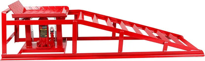 CuisinSmart 5-Ton Hydraulic Car Ramps (Pair)  11,000 lbs Capacity for Safe Vehicle Lifting