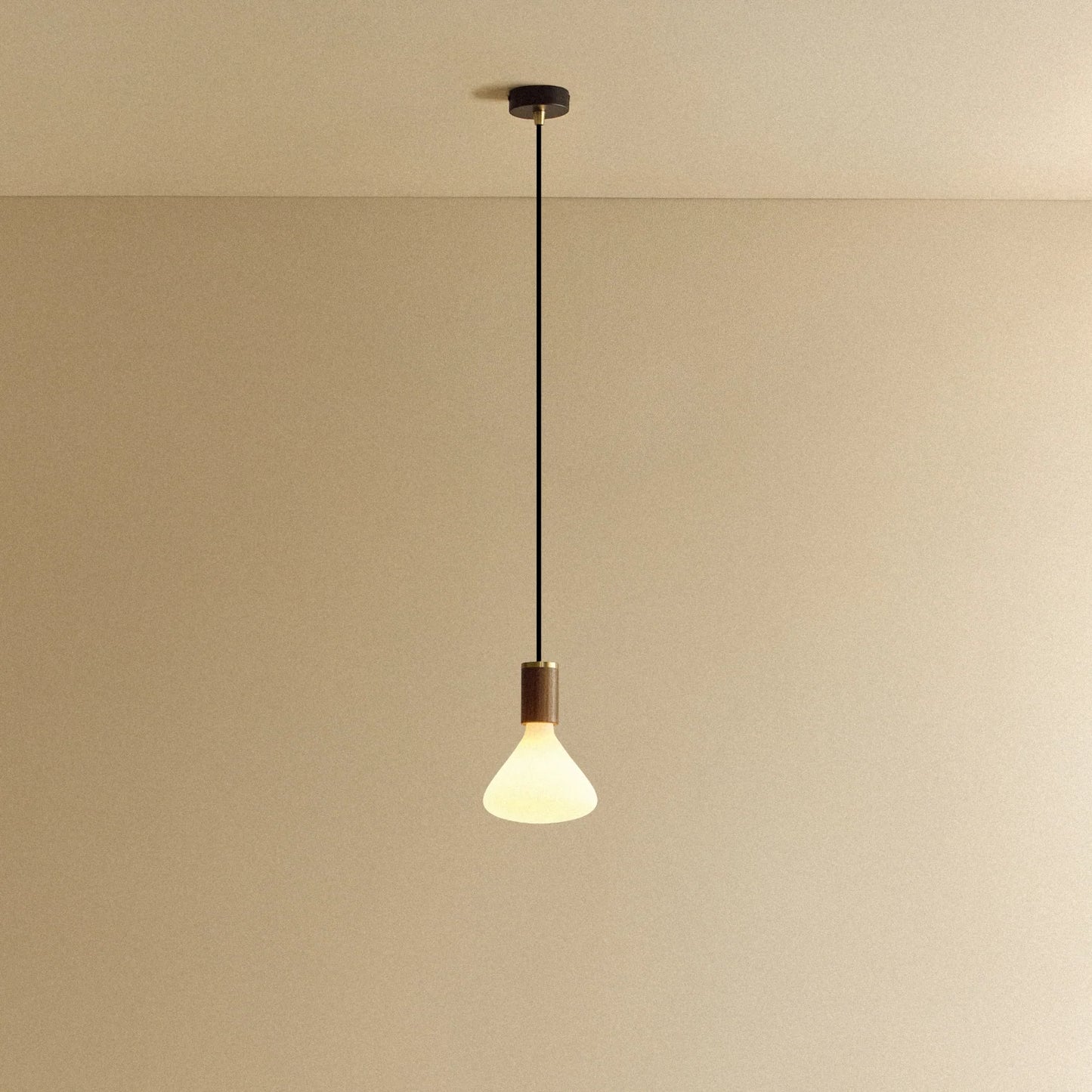 Noma Pendant Light in Walnut