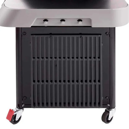 Deep Ocean Blue Liquid Propane Grill  Compact Portable Burner Grill for Outdoor Cooking