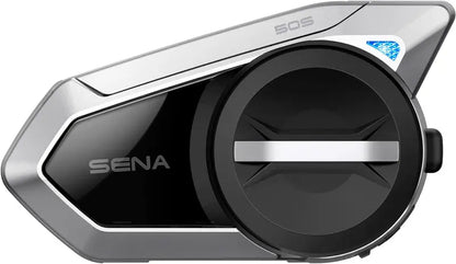Sena 50S Bluetooth 5 Motorcycle Headset with Harman Kardon Sound &amp; Mesh Intercom