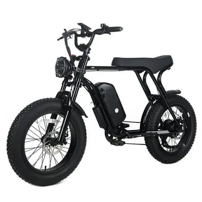 High-Performance Electric Mountain Bike  1000W Motor, 48V 20Ah Removable Battery, 45mph Top Speed, 20″x4.0″ Fat Tires, Shimano 7-Speed