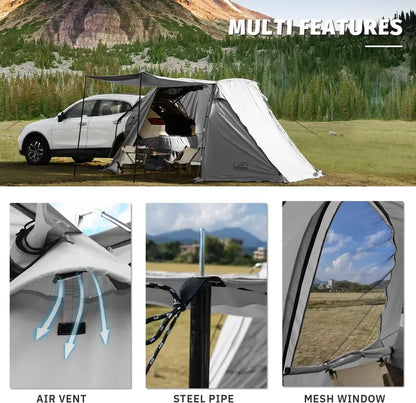KAMPKEEPER SUV Tailgate Awning Tent  Vehicle-Mounted Shade & Camping Shelter for On-the-Go Adventures