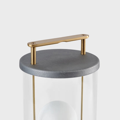 The Rugged Muse 1.0 Portable Lamp in Raw Aluminium - Set of 2