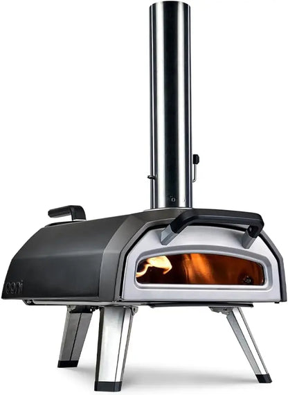 Ooni Karu 12 Portable Outdoor Pizza Oven  Wood & Gas Compatible, 12-Inch Capacity, 60-Second Baking