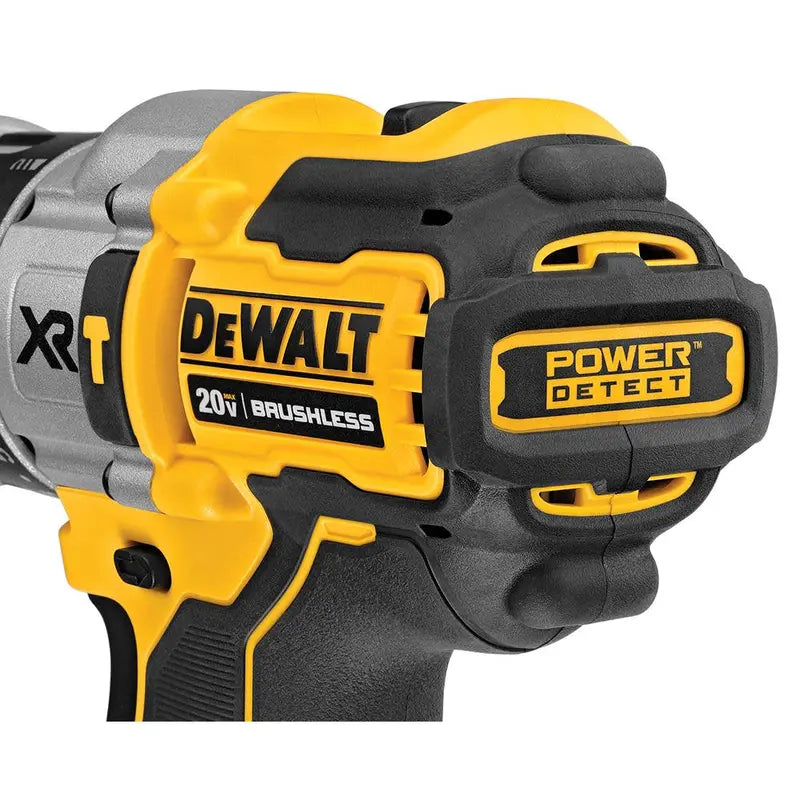 DEWALT 20V MAX* XR Brushless 1/2″ Hammer Drill/Driver Kit with POWER DETECT Technology