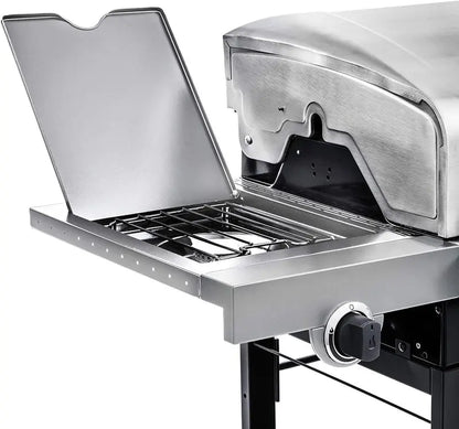 Char-Broil Performance 4-Burner Propane Grill  Stainless Steel Cart-Style Gas Grill with Even Heat Control