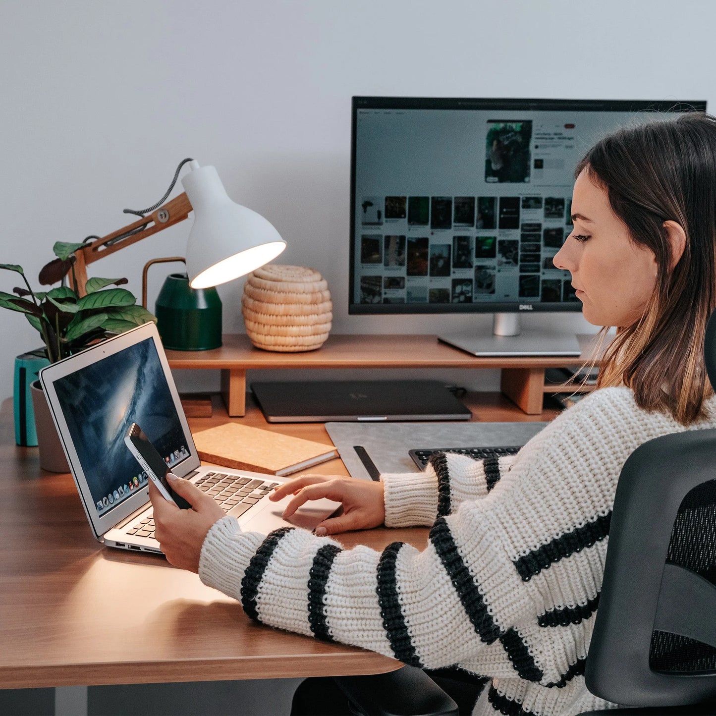 Bureau d’angle assis debout - CORNER L