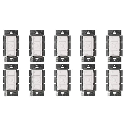Lutron Smart Dimmer Switch for ELV+ Bulbs, 250W LED, PD-5NE-WH, White, 2-Pack