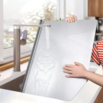 Kitchen Cutting Board with Non-Slip Base and Juice Groove