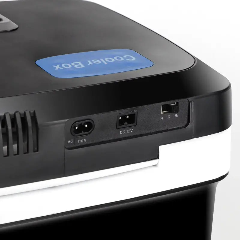 Portable Thermoelectric Cooler/Warmer  Iceless, Low-Noise 12V Electric Mini Fridge for Cars and Travel