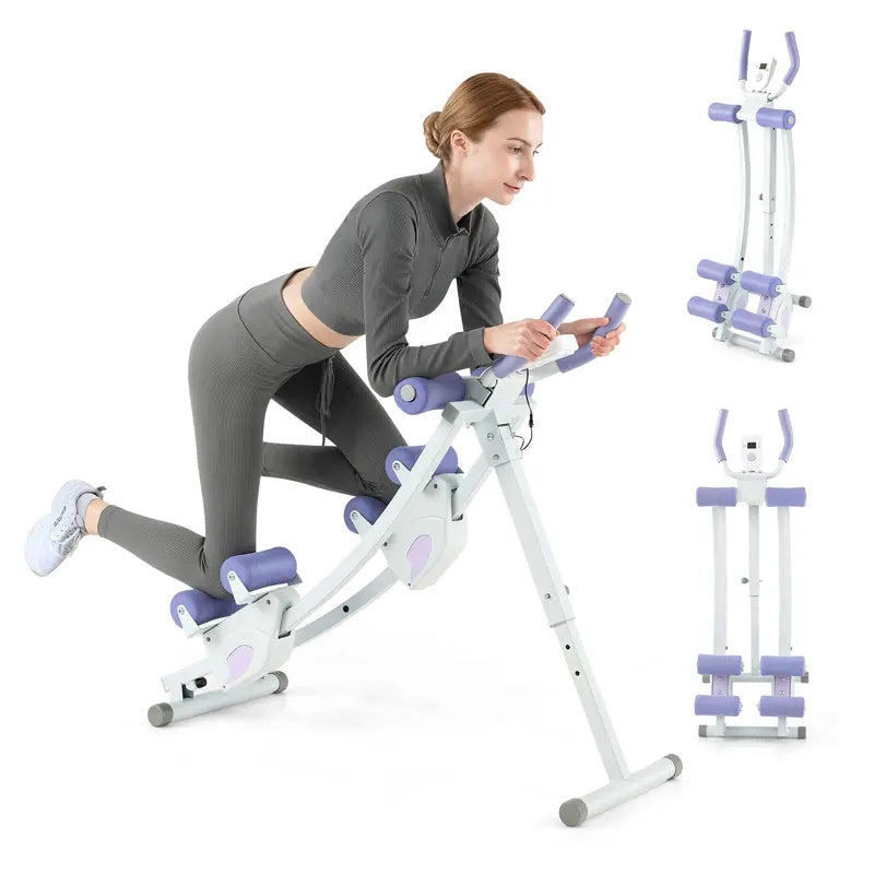 Foldable Abdominal Core Trainer for Targeted Strength Training